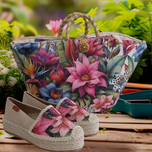 Carica l'immagine nel visualizzatore di Gallery, Bag CoffaGlam ed Espadrilles Caprese Fiori Tiberio