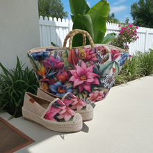Carica l'immagine nel visualizzatore di Gallery, Bag CoffaGlam ed Espadrilles Caprese Fiori Tiberio