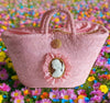 Bag Coffaglam Liberty Rosa con cammeo