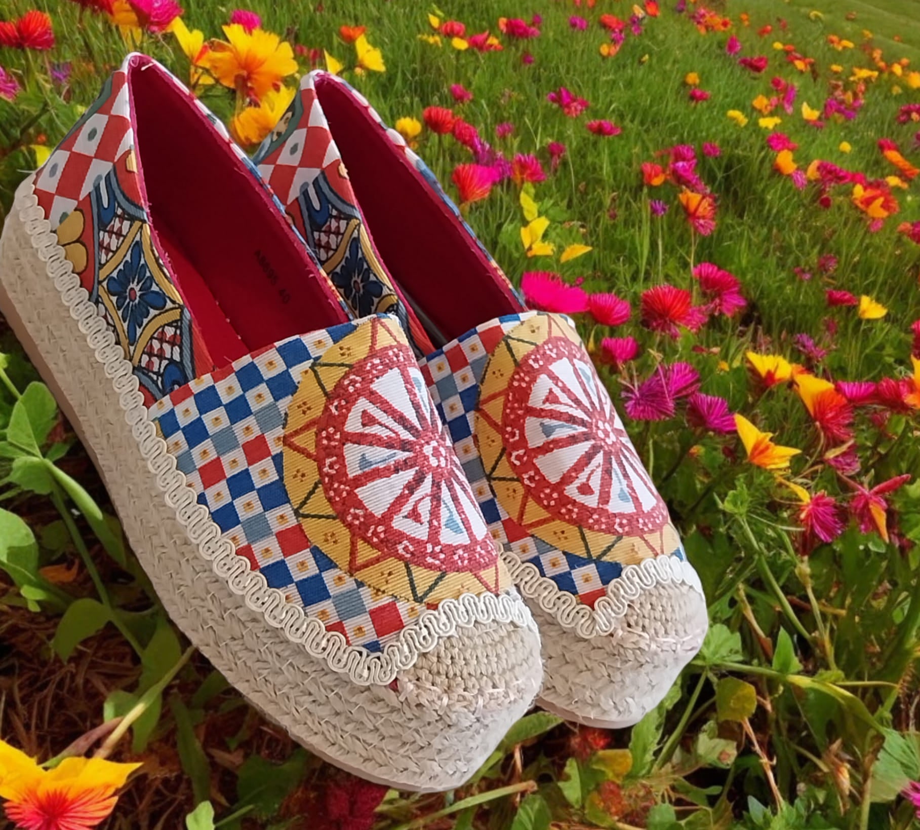 Espadrilles "Ruota della Fortuna"