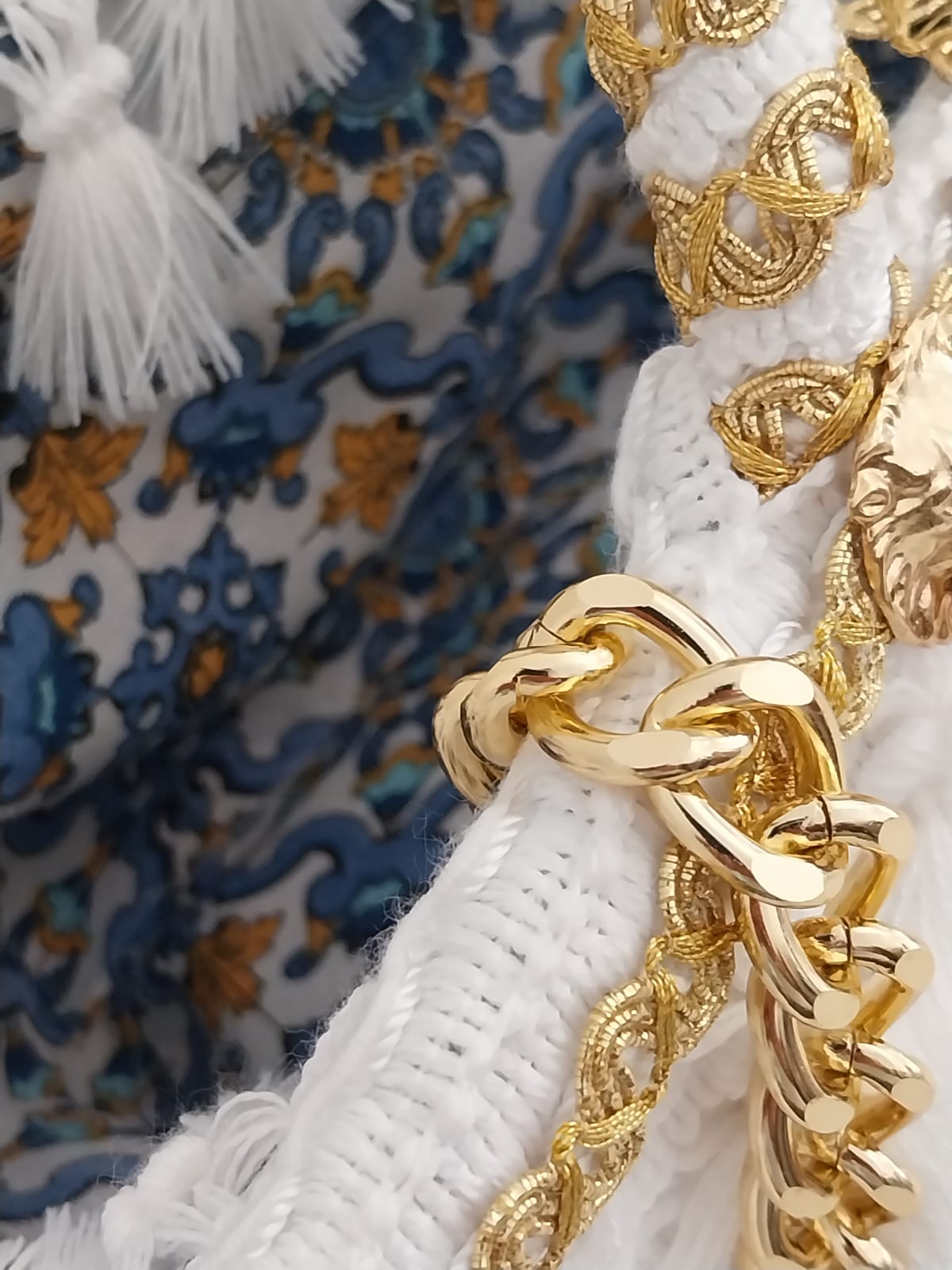 Bag Coffa glam caprese White Leon