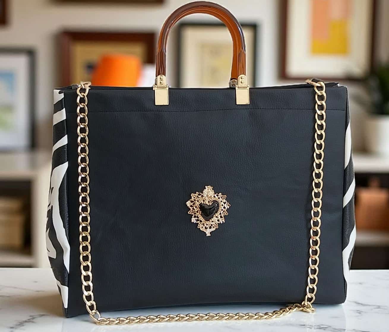 Bag-Shopper LOVE BLACK&WHITE