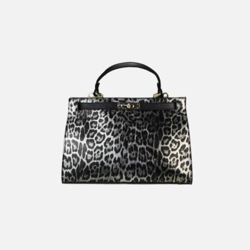Bag Jaq Pelle Colore Ferro