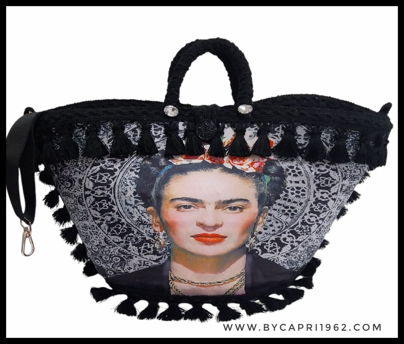 Bag CoffaGlam Caprese "Frida Black"