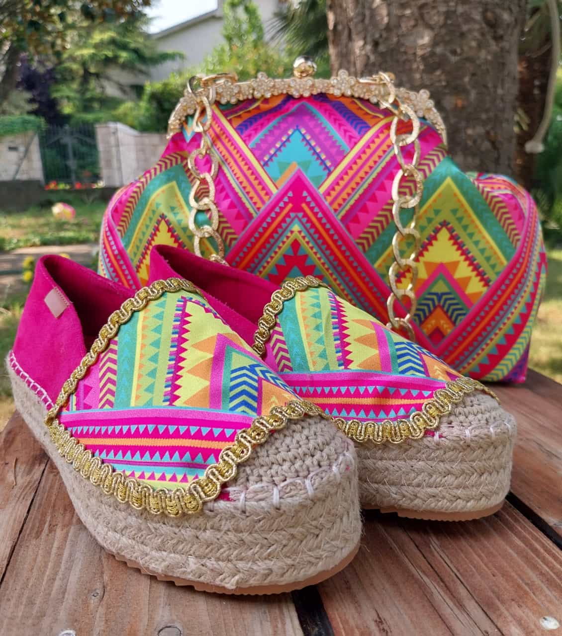 Coordinato Bag & Espadrillas "Missione Colore"