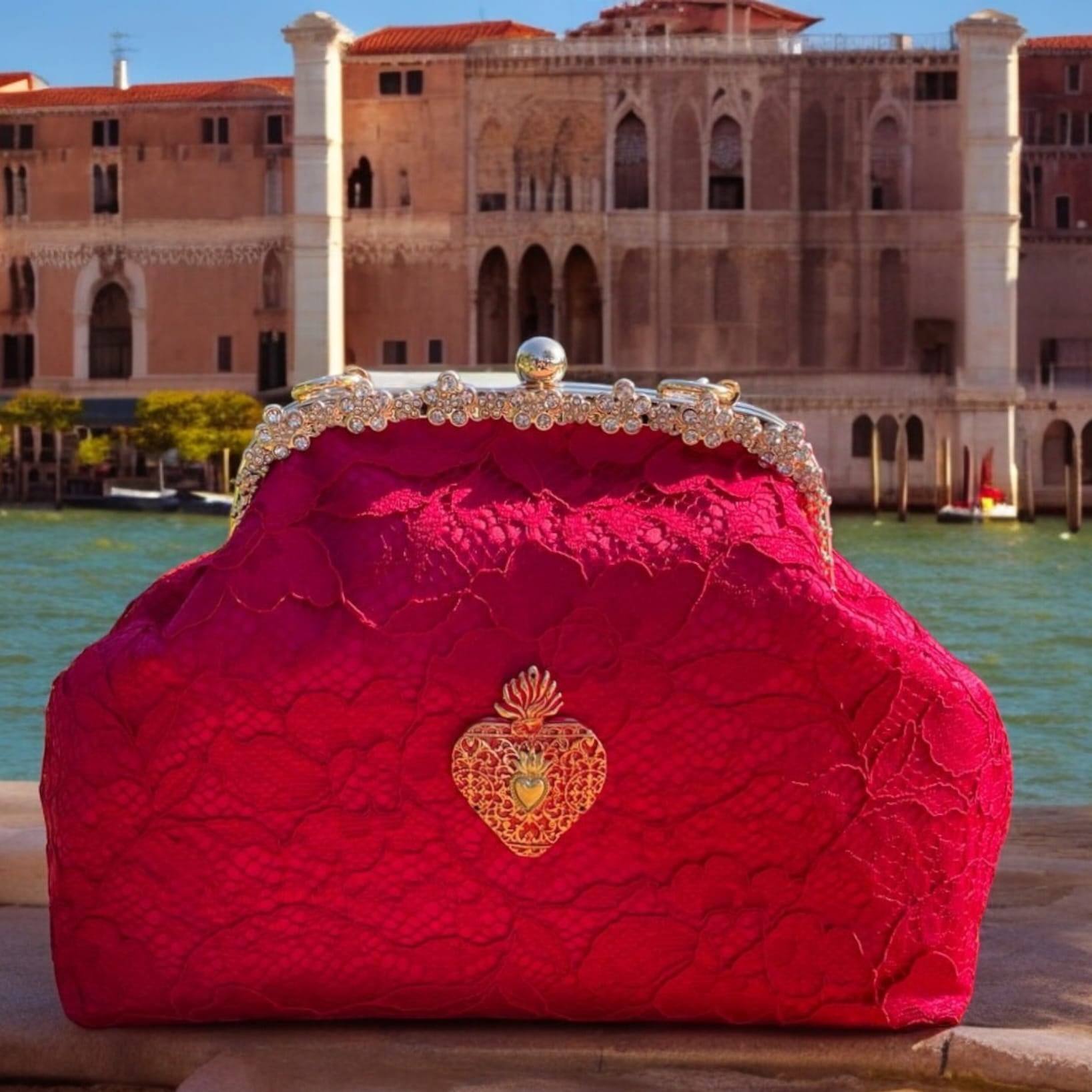 Bag Clutch Cuore di Venezia