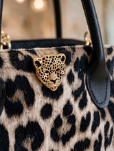 Load image into Gallery viewer, Bag-Shopper Tote "Capri" in Simil Cavallino Maculato con Dettaglio Heritage
