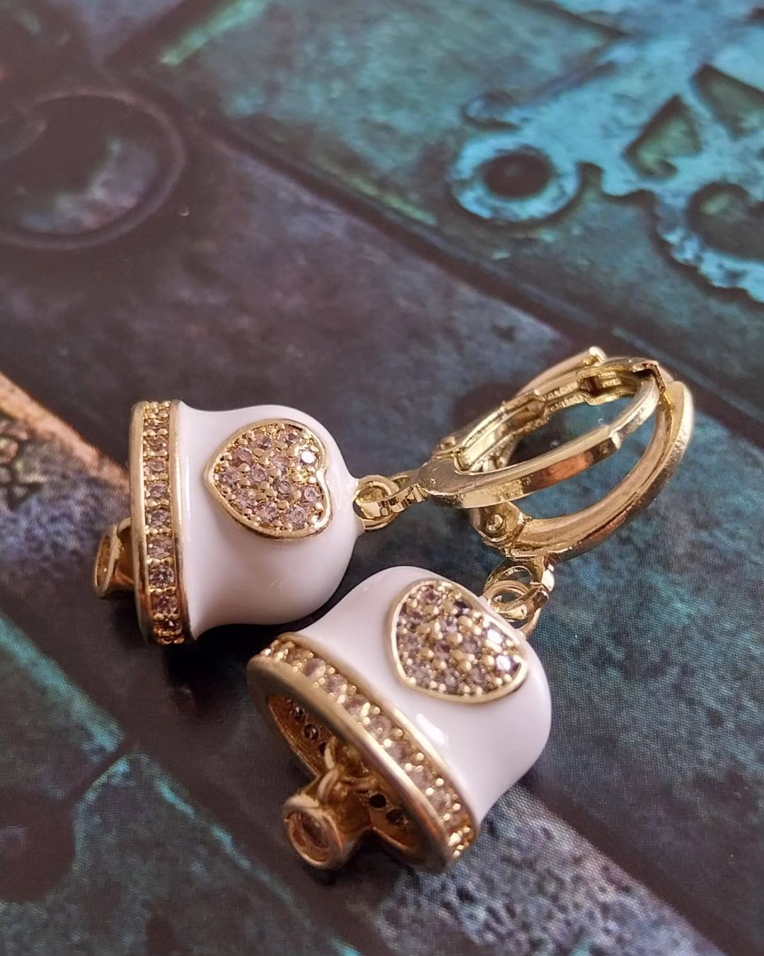 Orecchini Campanella di Capri "Blanche"