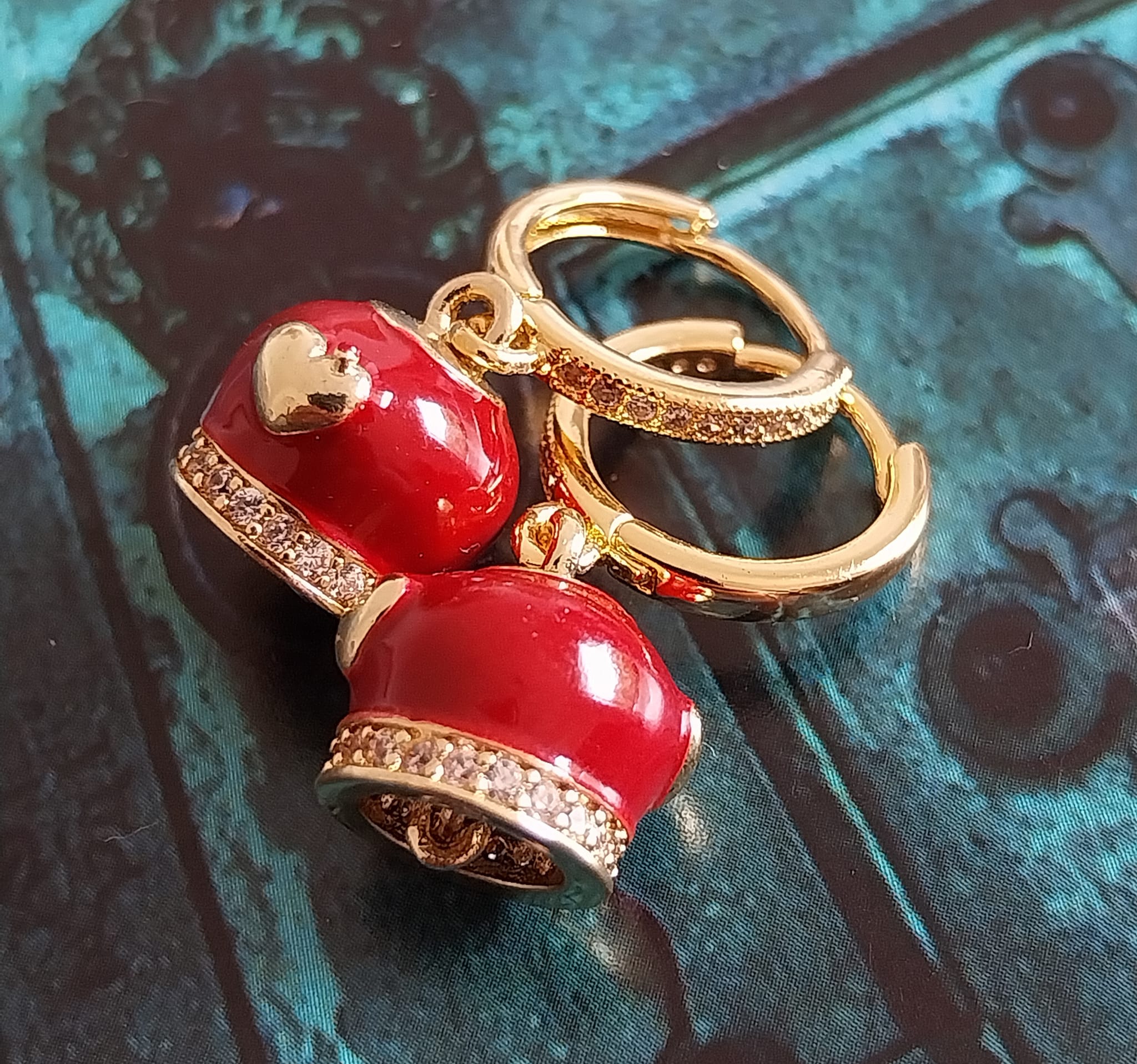 Orecchini La Campanella di Capri Argento Campanella Porta Fortuna OCGD2-ORO Orecchini La Campanella di Capri Argento Campanella Porta Fortuna OCGD2-ORO