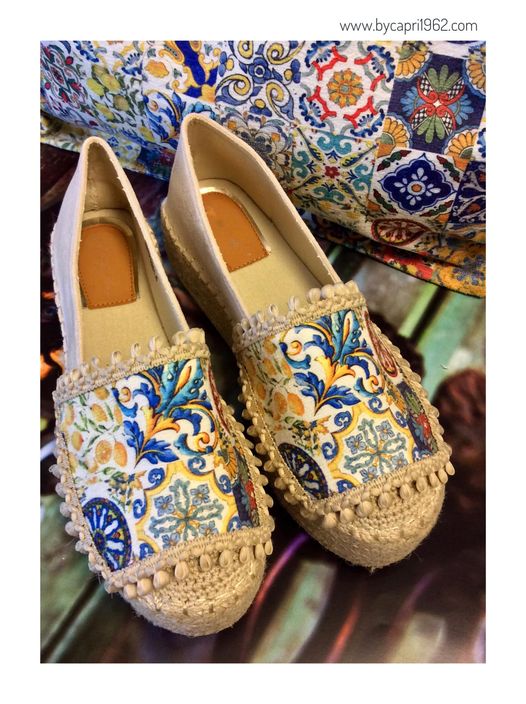 Espadrillas Caprese "La Piazzetta di Capri"