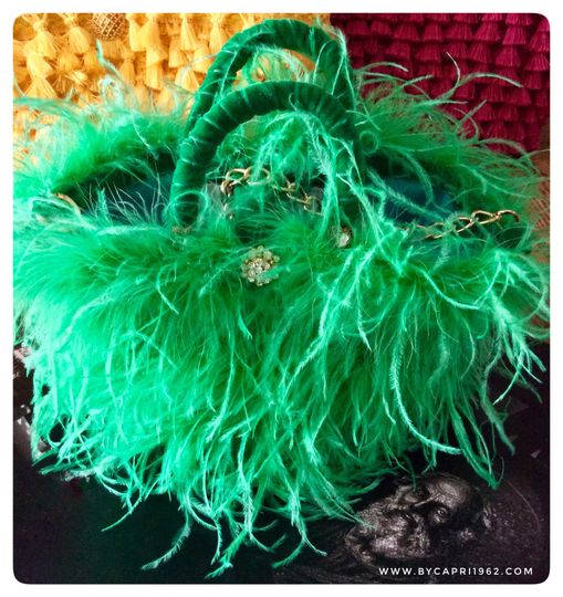 Borsa-CoffaGlam Linea VIP Verde