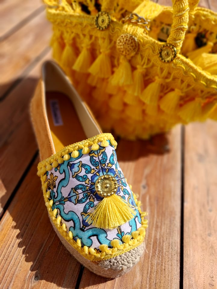 Espadrillas Caprese "Il Ciuffetto Ribelle"