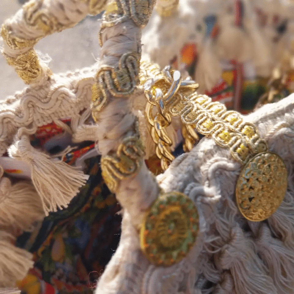 Borsa-Coffa Caprese "CHAMPAGNE"