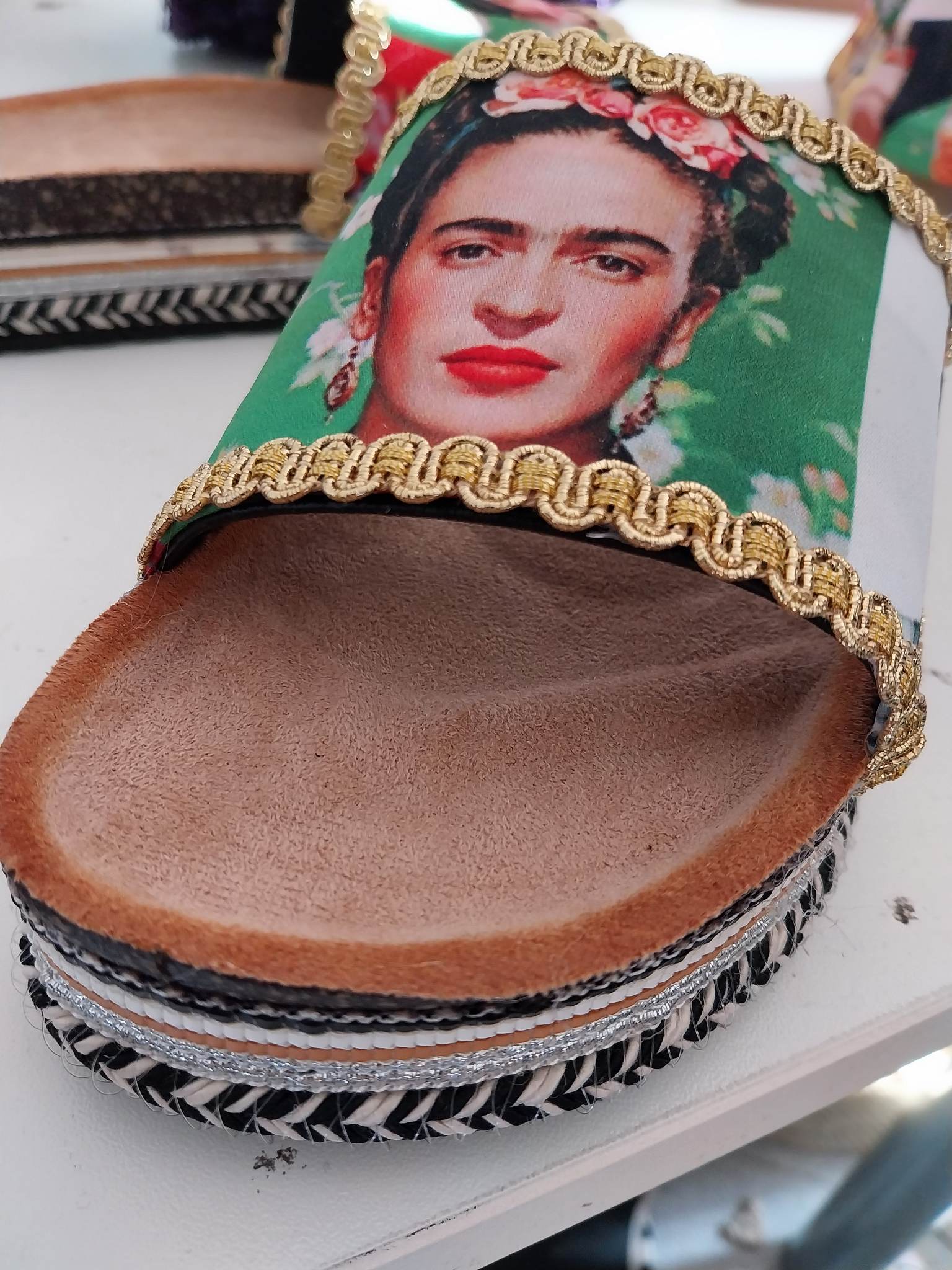 Ciabatta Di Capri " Frida Green"