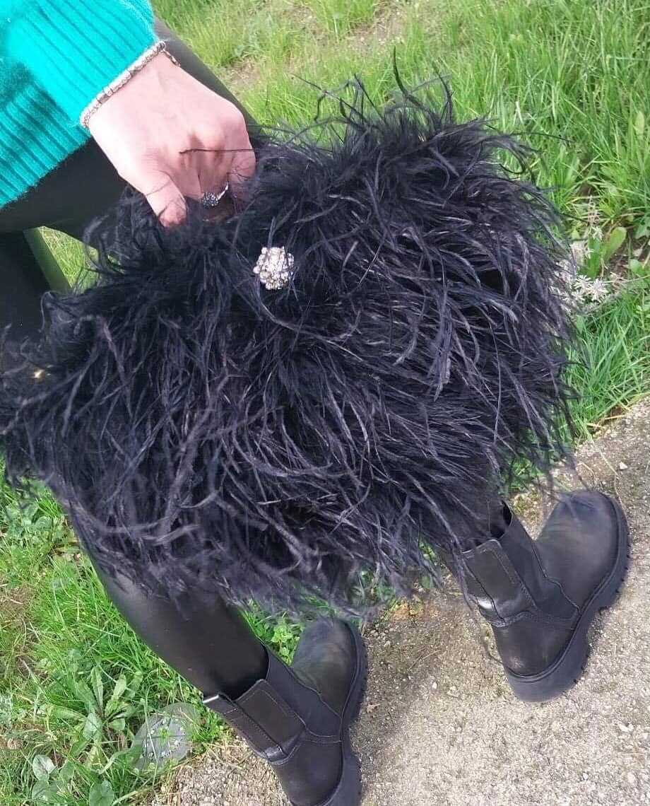 Borsa- Capri-CoffaGlam Linea VIP Black